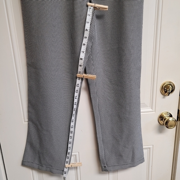 Urban Outfitters Misfit Mad Minds Black And White Houndstooth High Waisted Pants - Picture 9 of 13